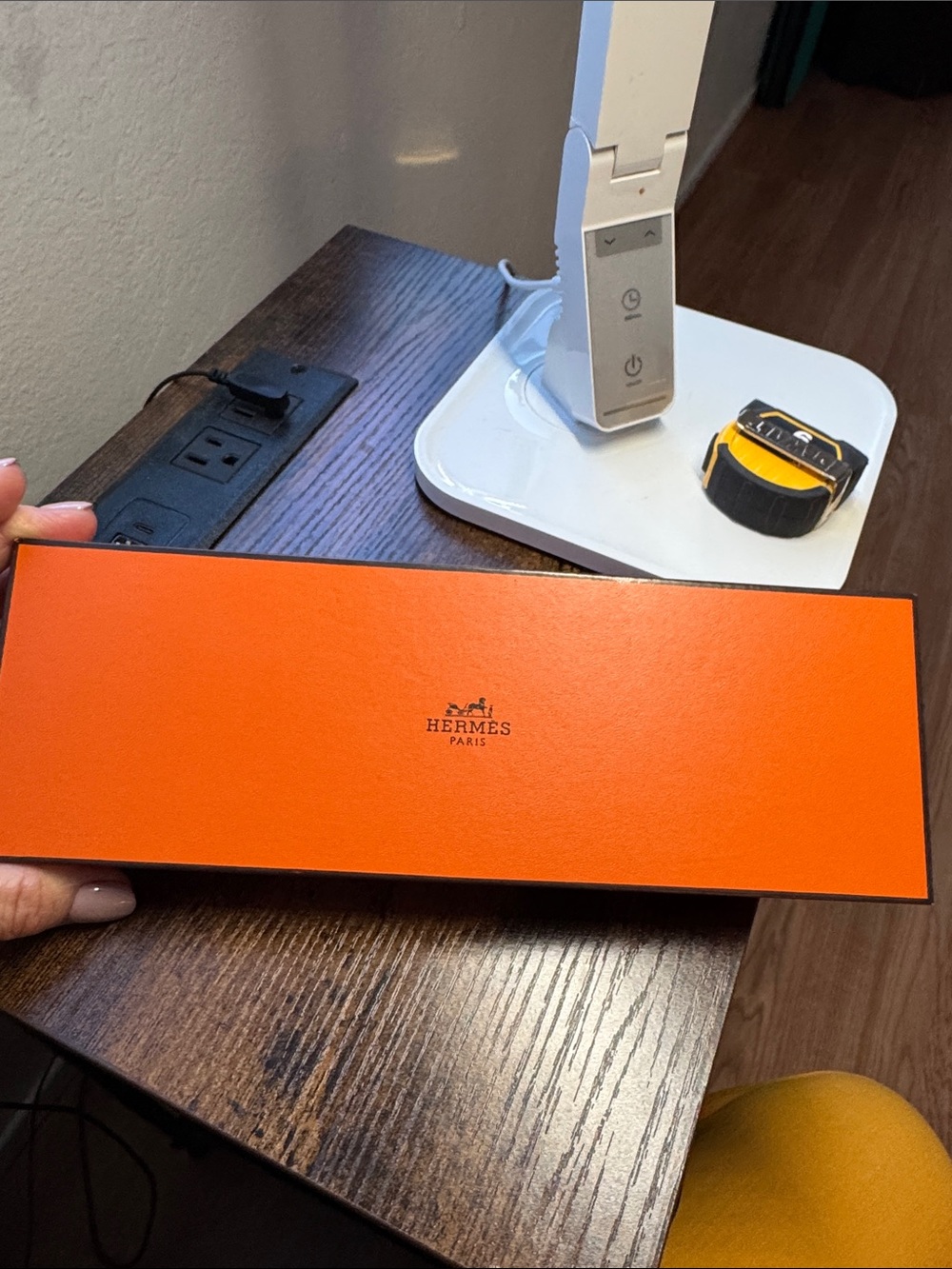 Hermès Orange Signature Gift Box with Logo